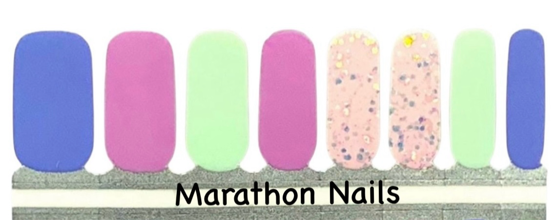 Purple, Pink, and a Little More Nail Wraps