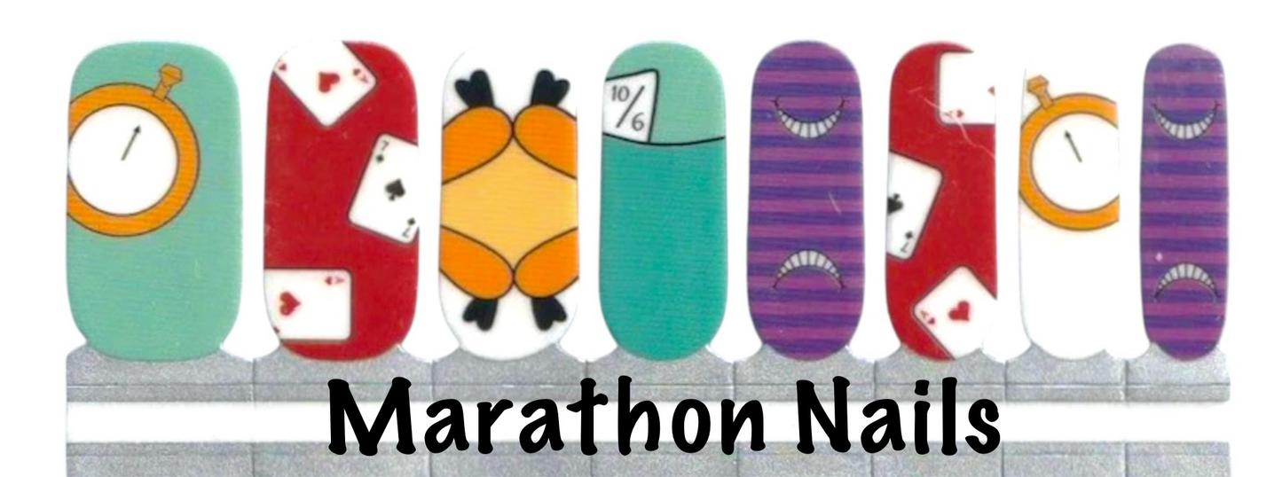 Tea With Alice Nail Wraps