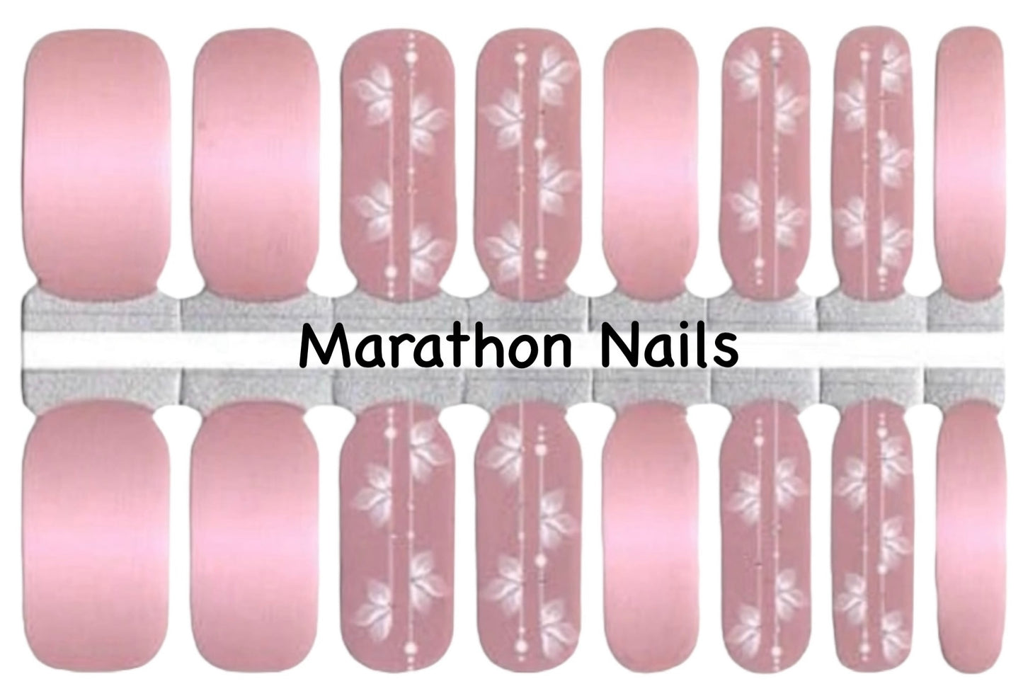 Flowers At Dusk Nail Wraps