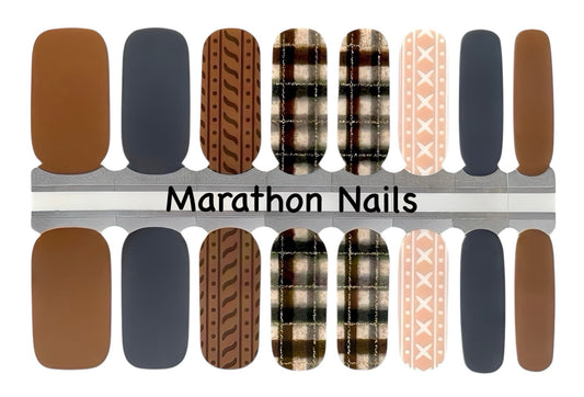 Cozy PJs Nail Wraps