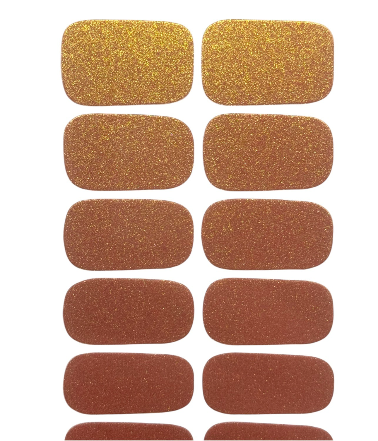 Golden Mirage - Gold - Rose Gold - Color Shifting AMP Nail Wraps