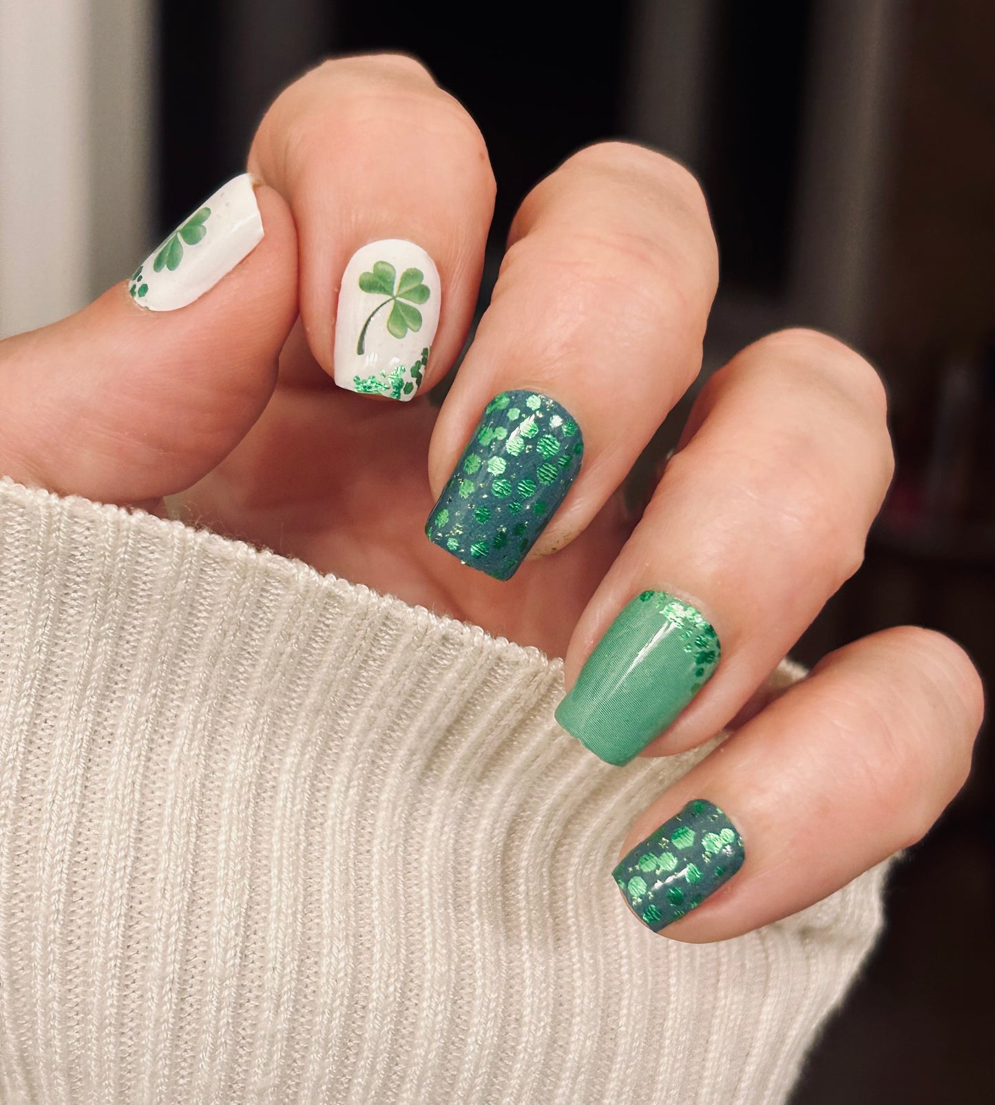 Shamrock Shenanigans Nail Wraps