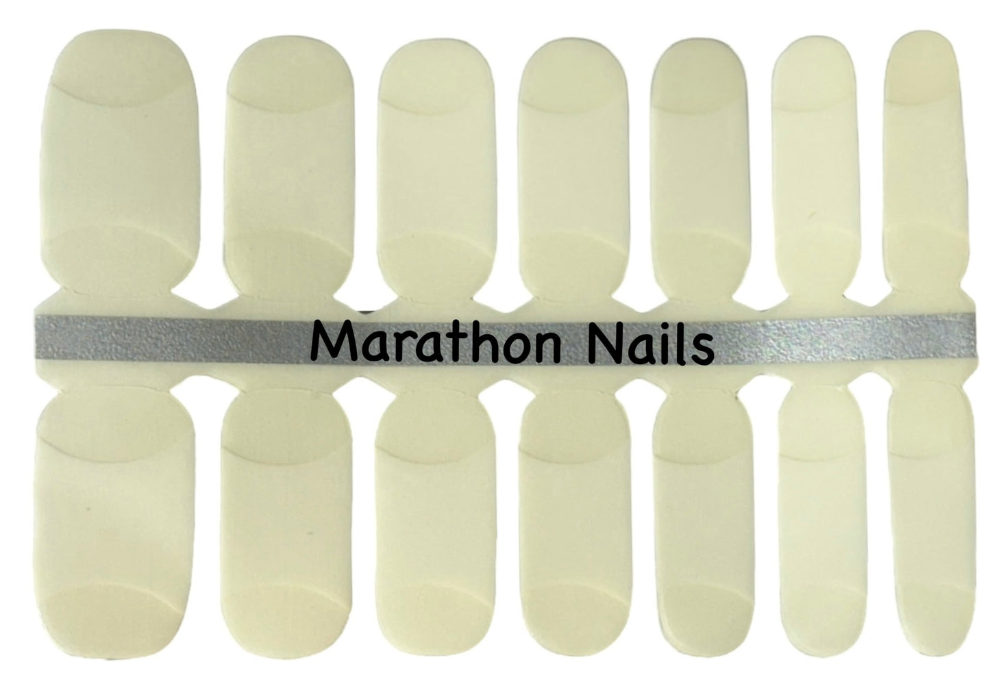 French Tips 2 Nail Wraps
