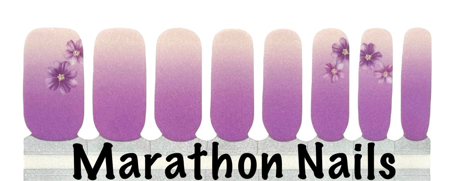 Lavender Ice Nail Wraps