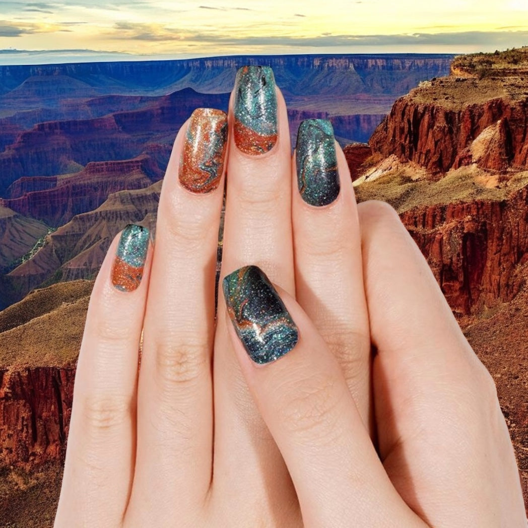 Sapphire Sands Nail Wraps