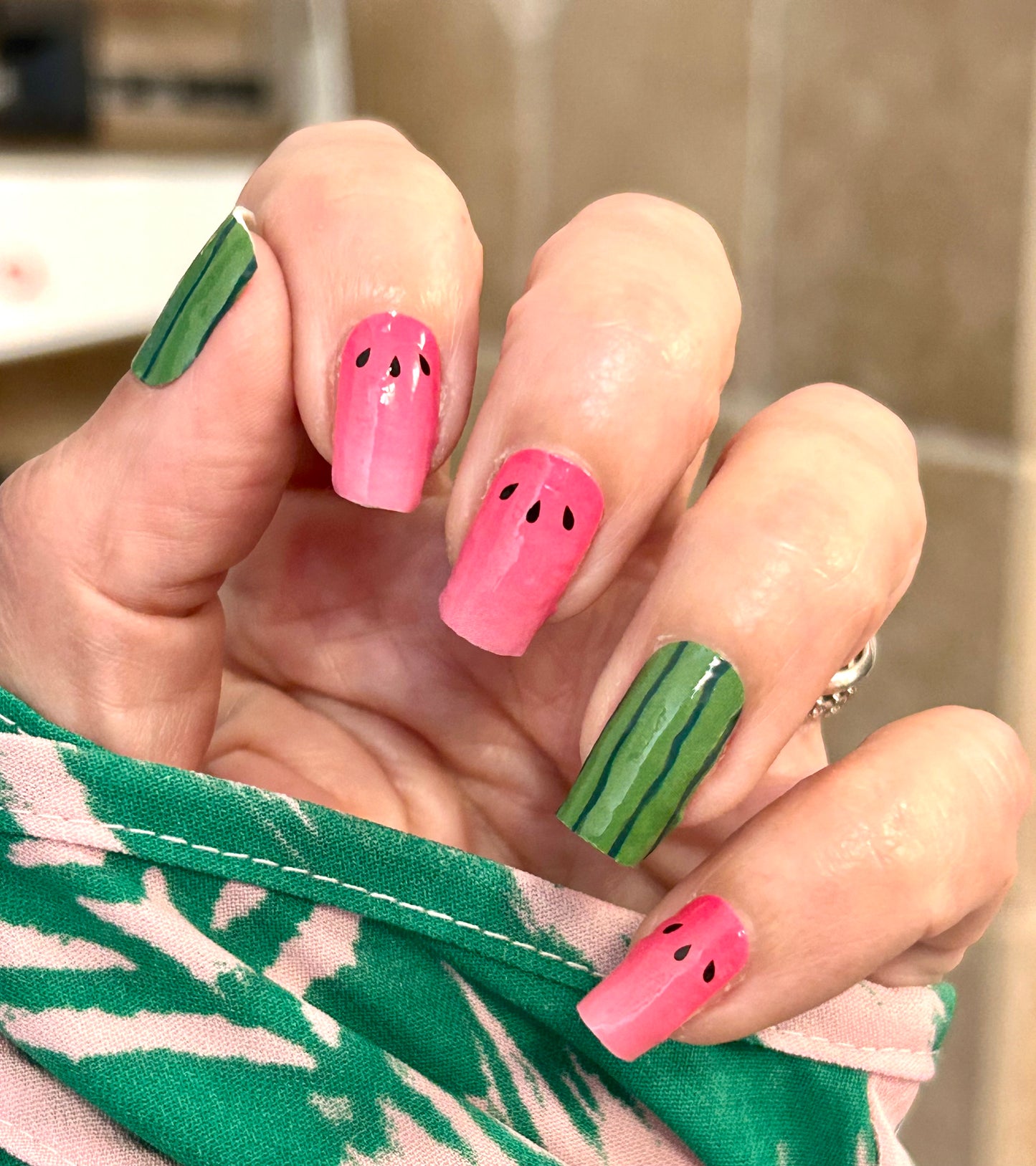 Once In a Melon Nail Wraps