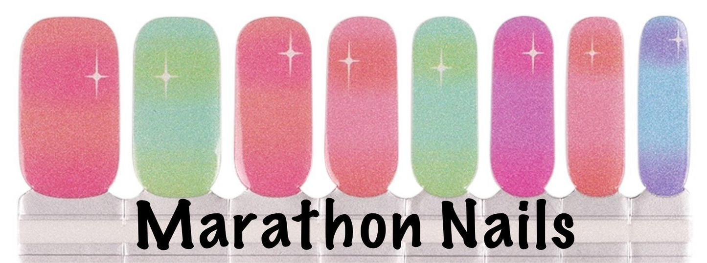 Neon Nites Nail Wraps