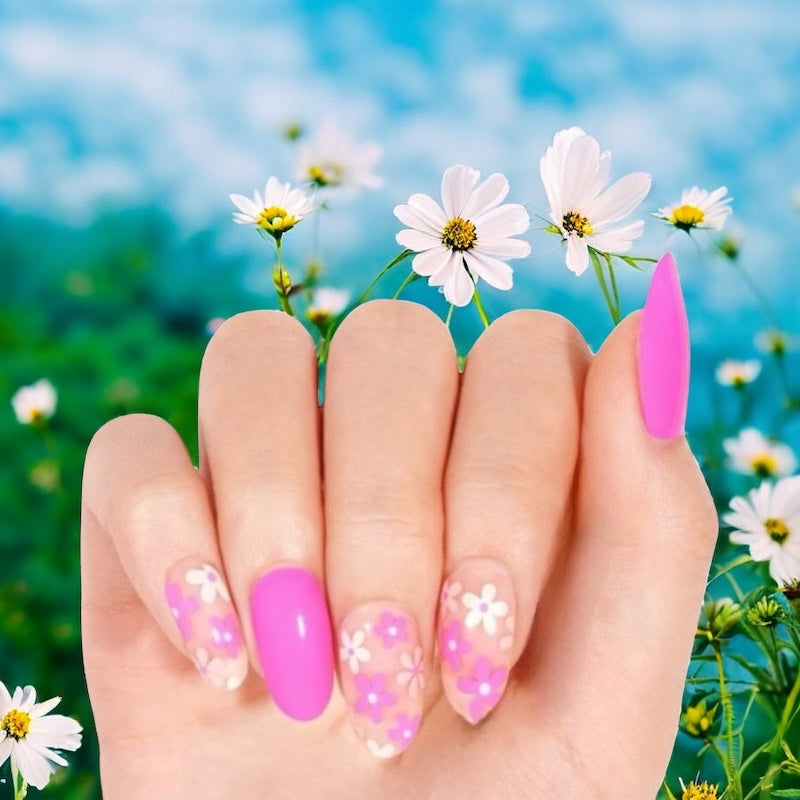 Petal Perfect Semi Cured Gel Nail Wraps