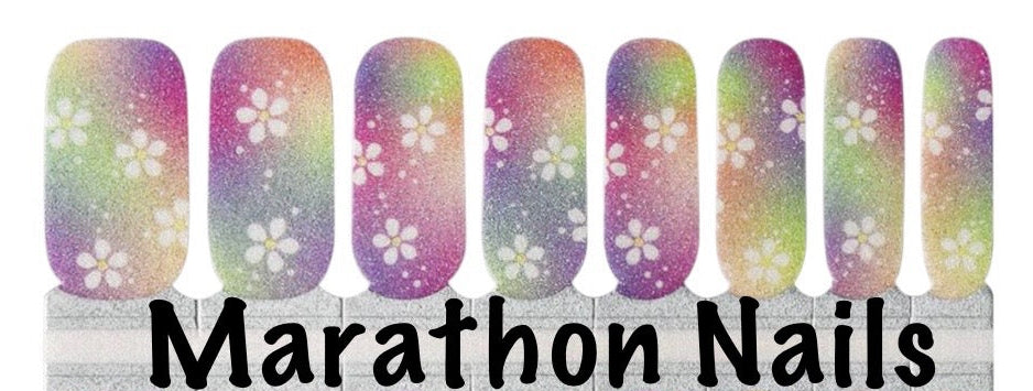 Groovy Petals Nail Wraps
