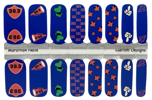 Must be Goofy to do 39.3 - Marathon Race Weekend Exclusive Nail Wraps