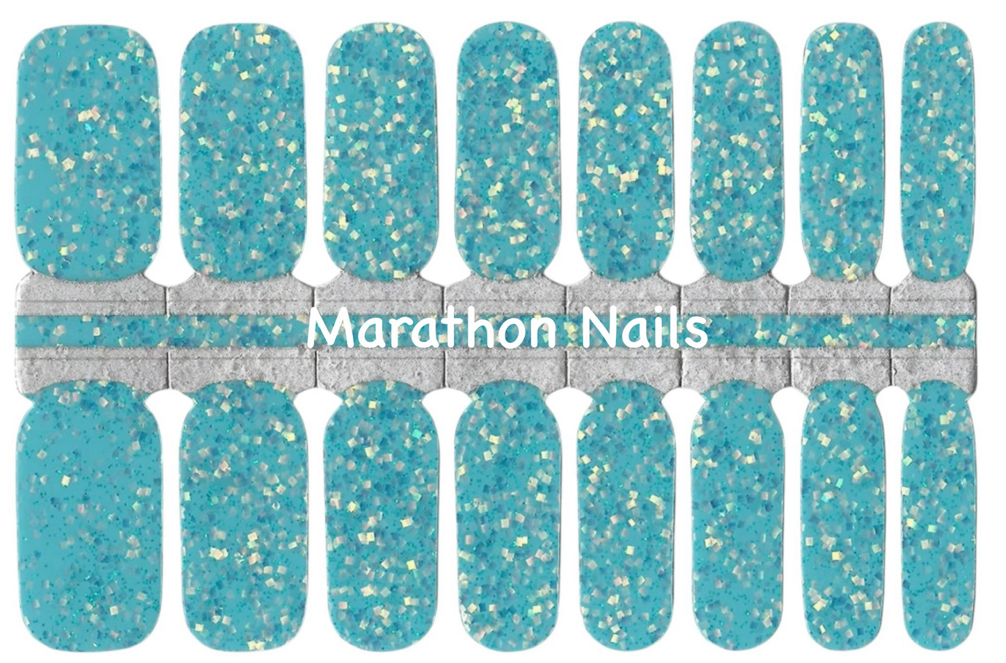Raindrops on Water Nail Wraps