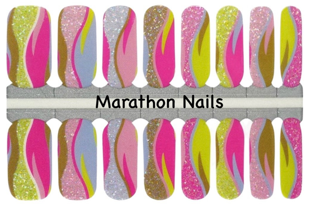 Flames Nail Wraps