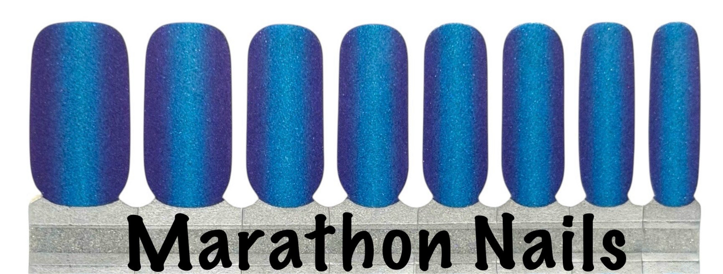 Blueberry Sparkle Nail Wraps