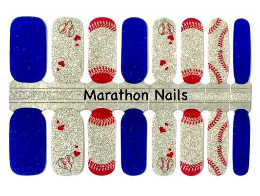 Homerun Hitter Nail Wraps