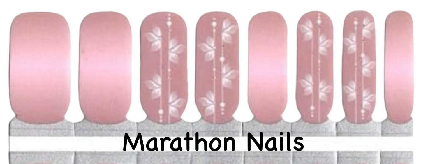 Flowers At Dusk Nail Wraps