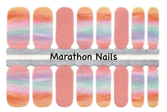 Sunset Nail Wraps