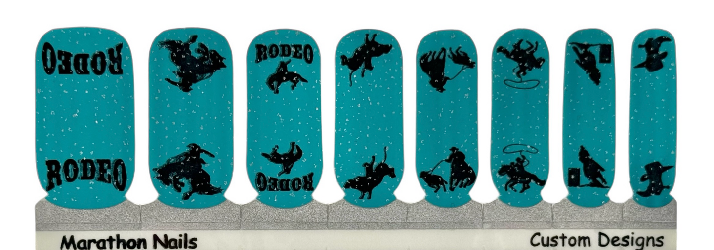 Let's Rodeo Exclusive Nail Wraps