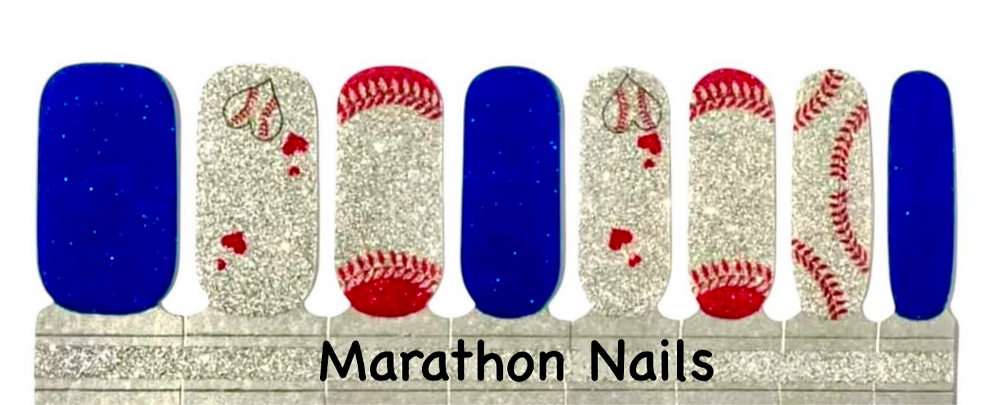Homerun Hitter Nail Wraps