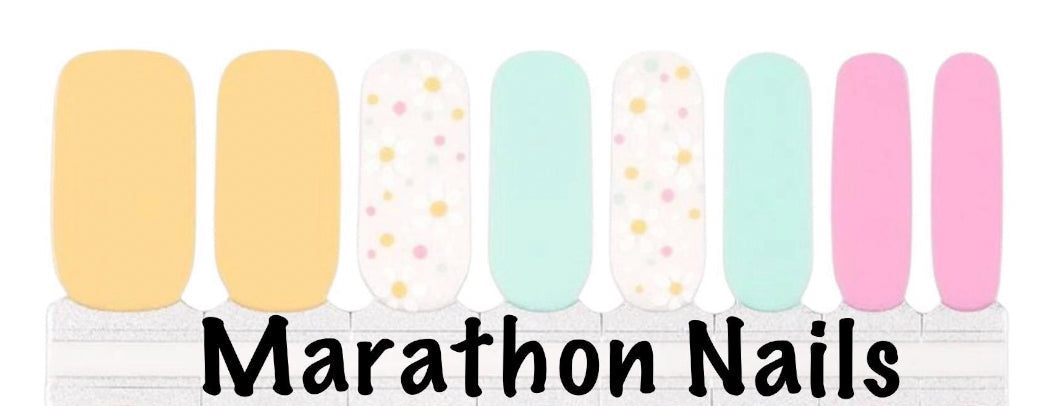 Perfectly Pastel Daisies Nail Wraps