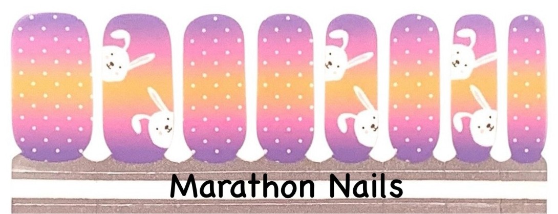 Catch Bunny If You Can Nail Wraps