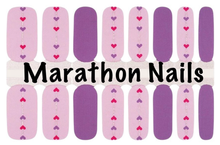 Stringing My Hearts Along Nail Wraps