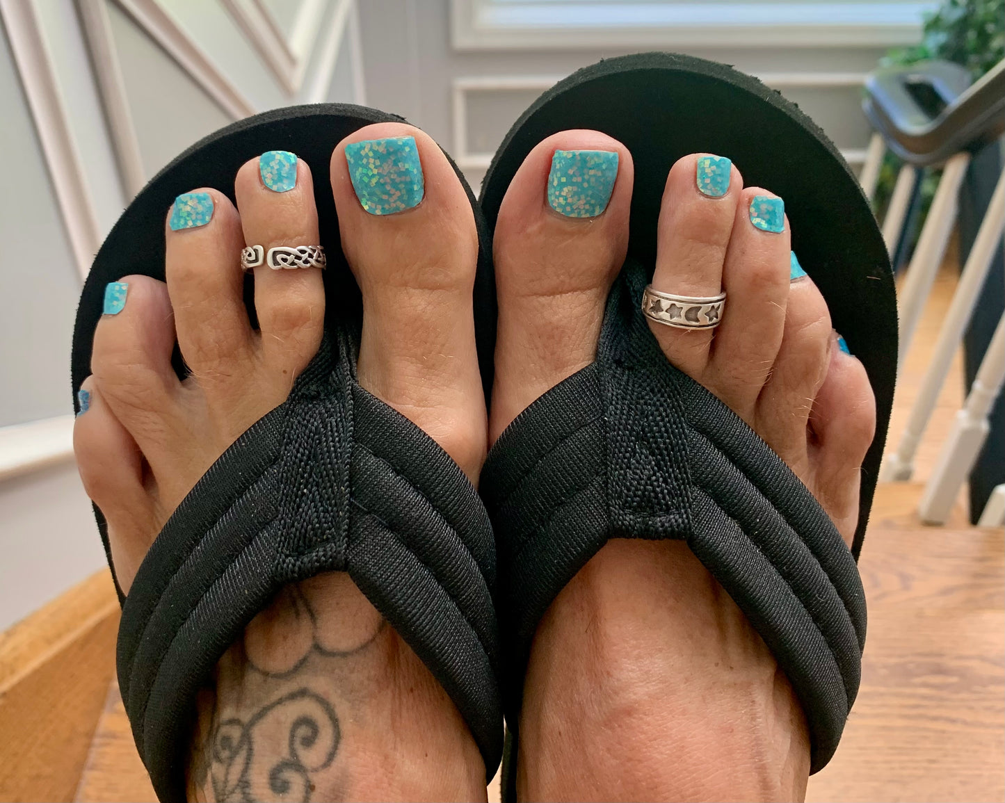 Raindrops on Water Nail Wraps