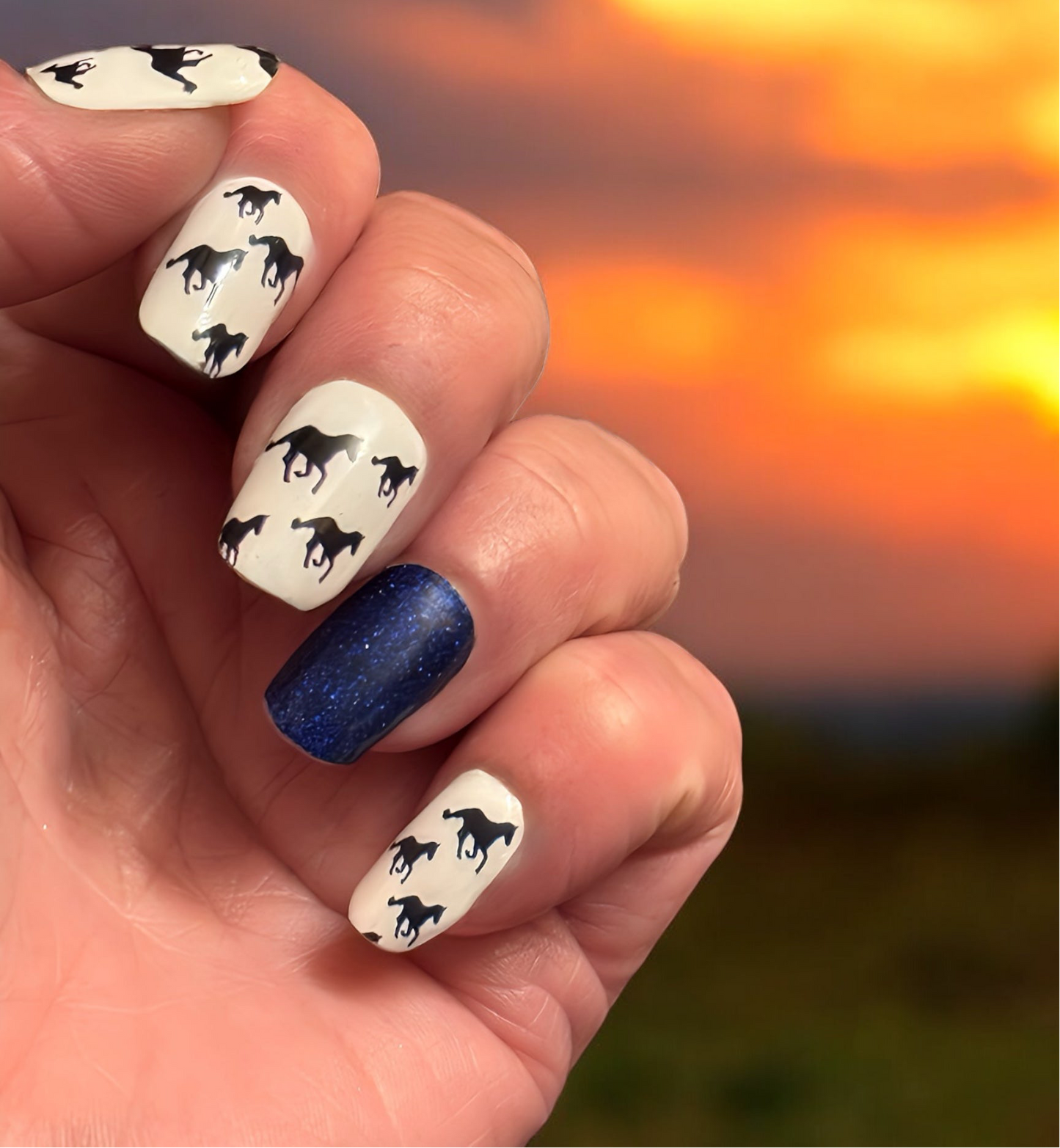 Running Wild Exclusive Horse Nail Wraps