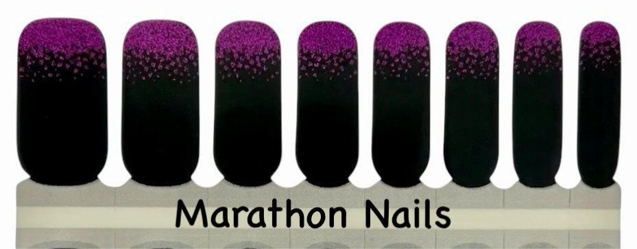 Purple Is The New Black Nail Wraps