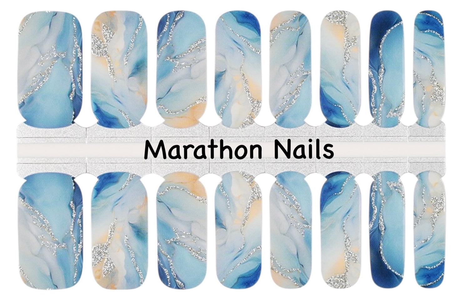 Ocean Mist Nail Wraps