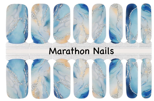 Ocean Mist Nail Wraps