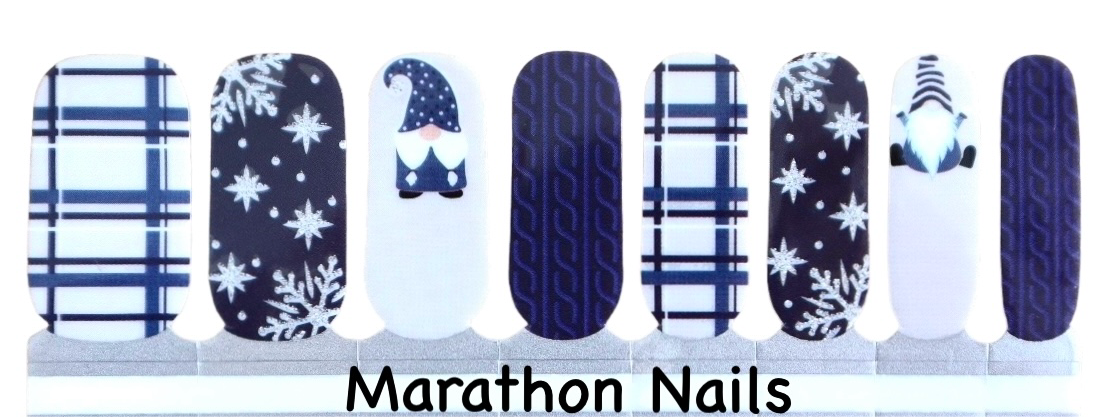 Holiday Gnomes Nail Wraps
