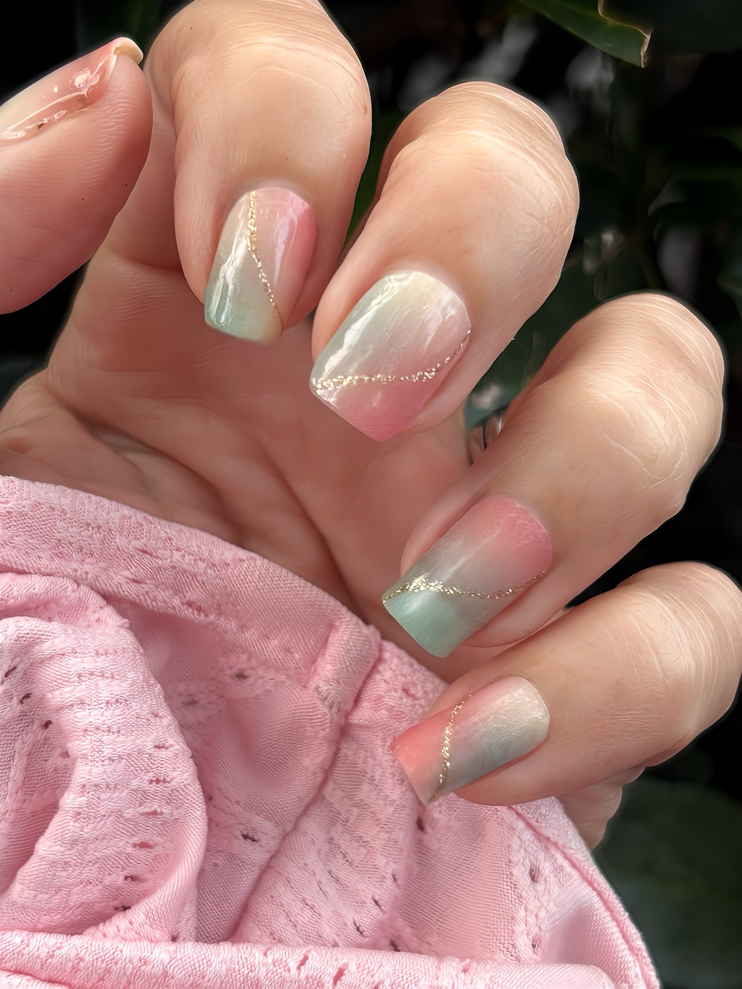 Sherbet Dazzle Nail Wraps