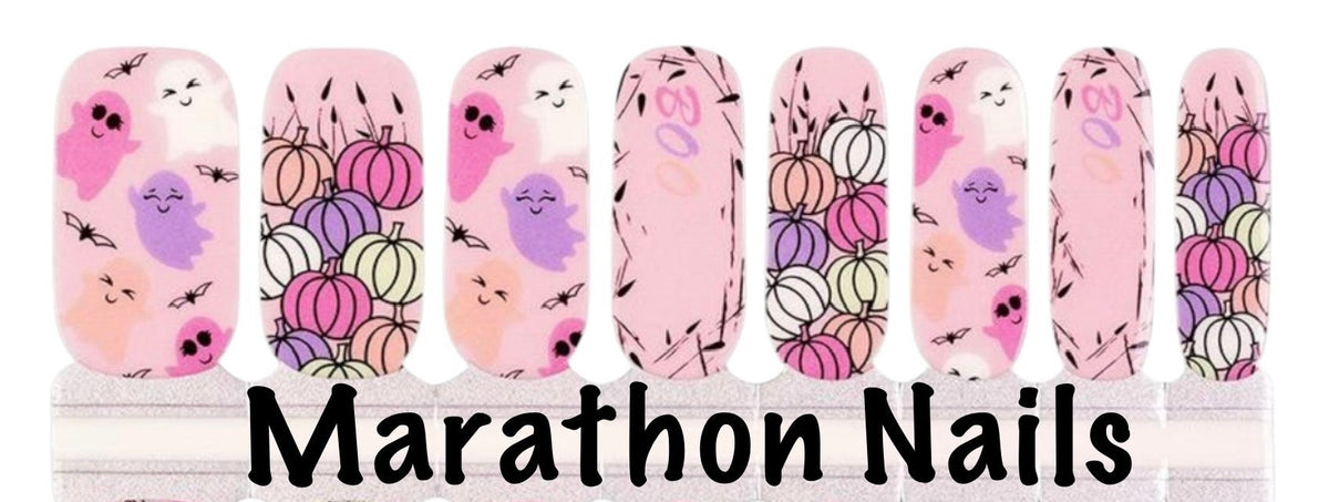 Haunted Pumpkin Nail Wraps