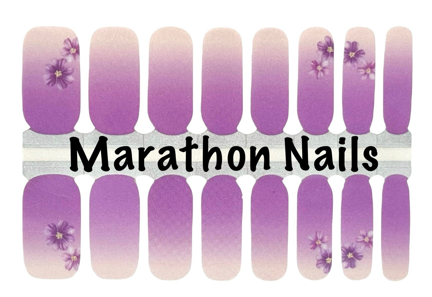 Lavender Ice Nail Wraps
