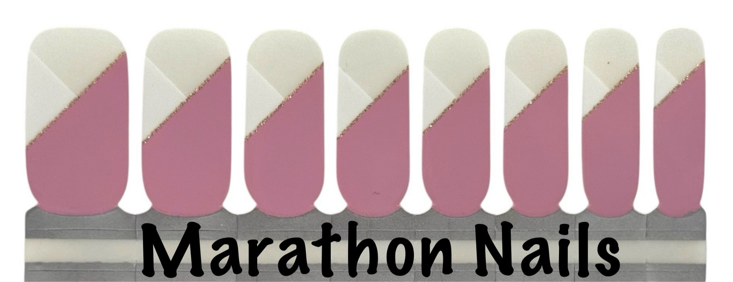 Perfectly Pink French Manicure Nail Wraps