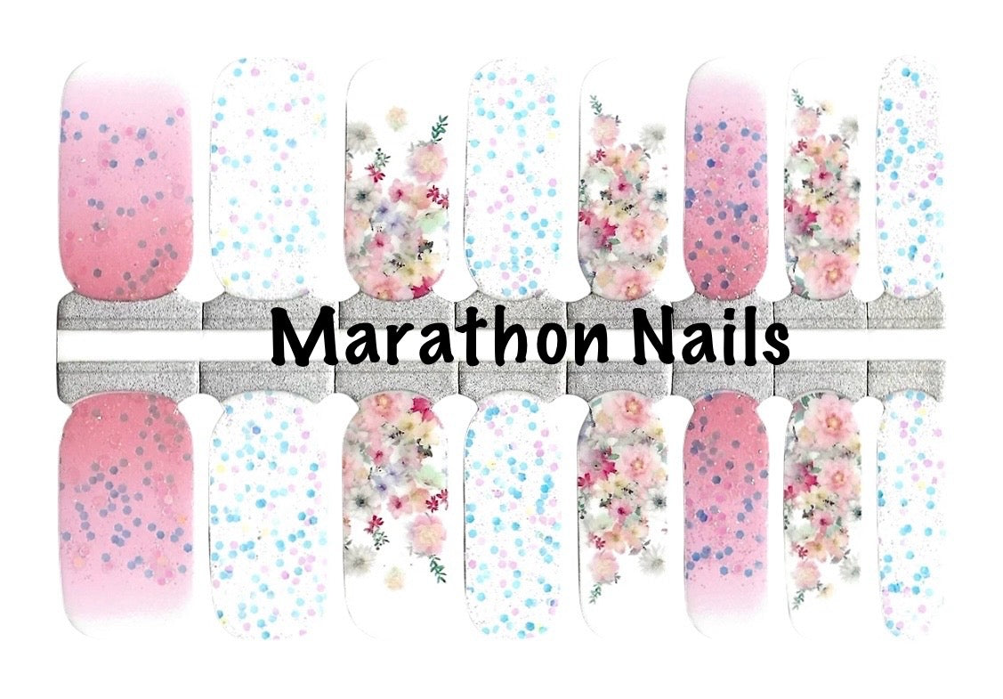 Spring Blossoms Nail Wraps