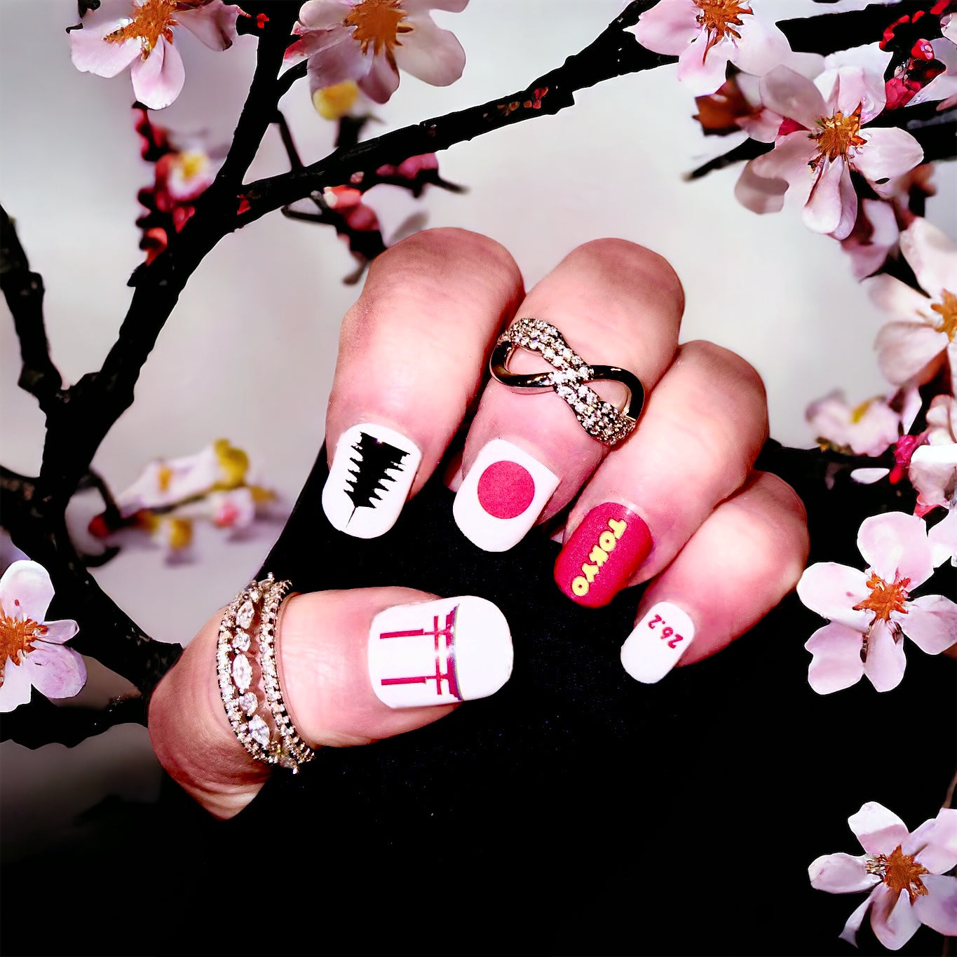 Which Star Is This - Tokyo Marathon Nails - Exclusive Nail Wraps