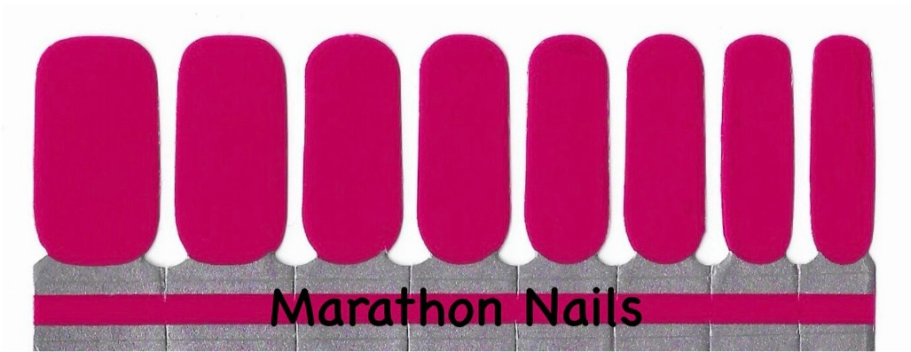 Raspberry Pink Nail Wraps