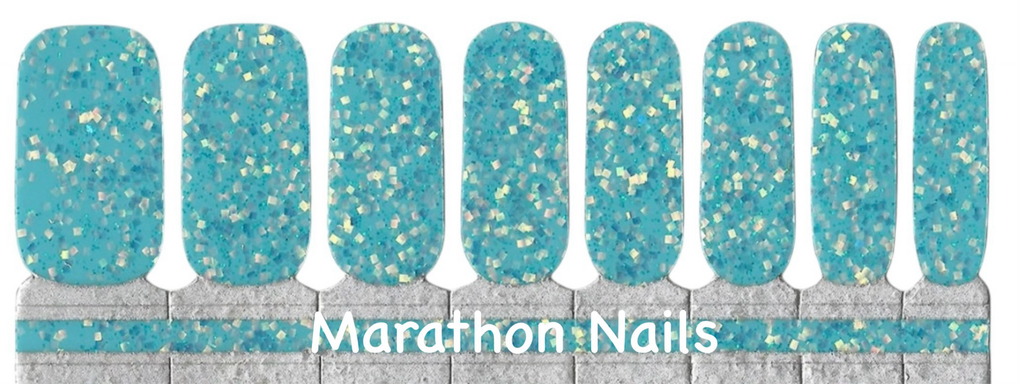 Raindrops on Water Nail Wraps