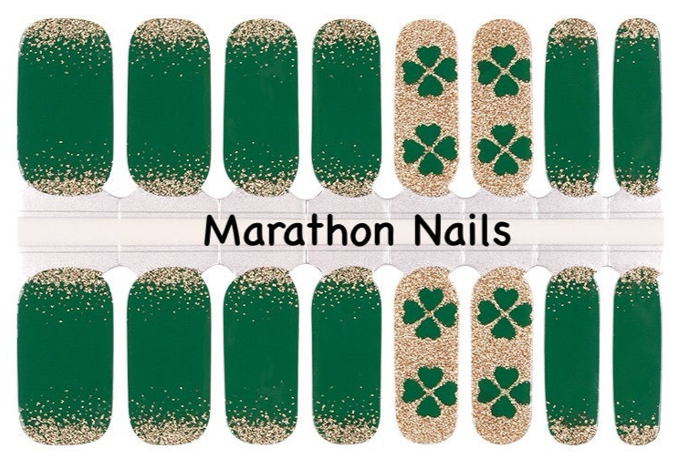 Irish Glitz Nail Wraps