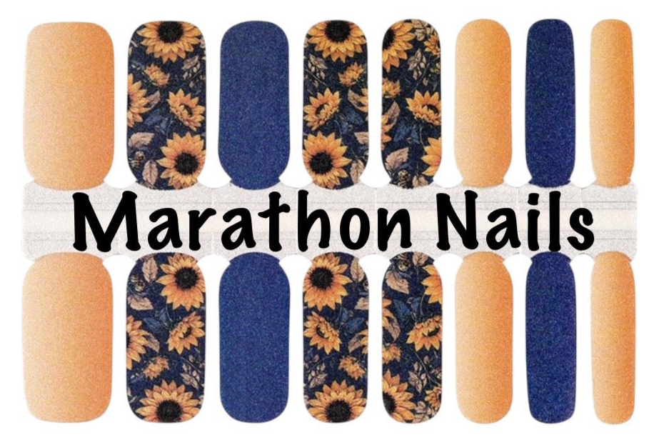 Sunflower Solstice Nail Wraps