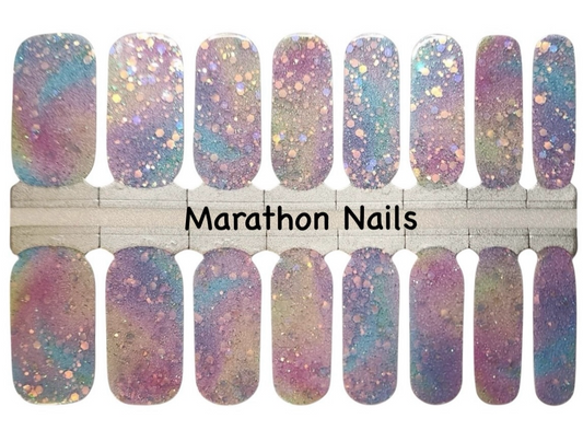 Sparkling Aurora Nail Wraps