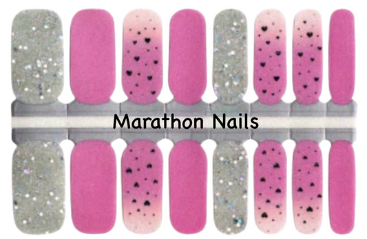 Falling In Love Nail Wraps