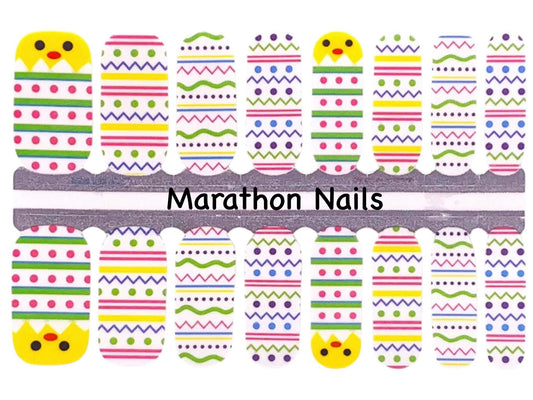 Egg-cellent Easter Nail Wraps