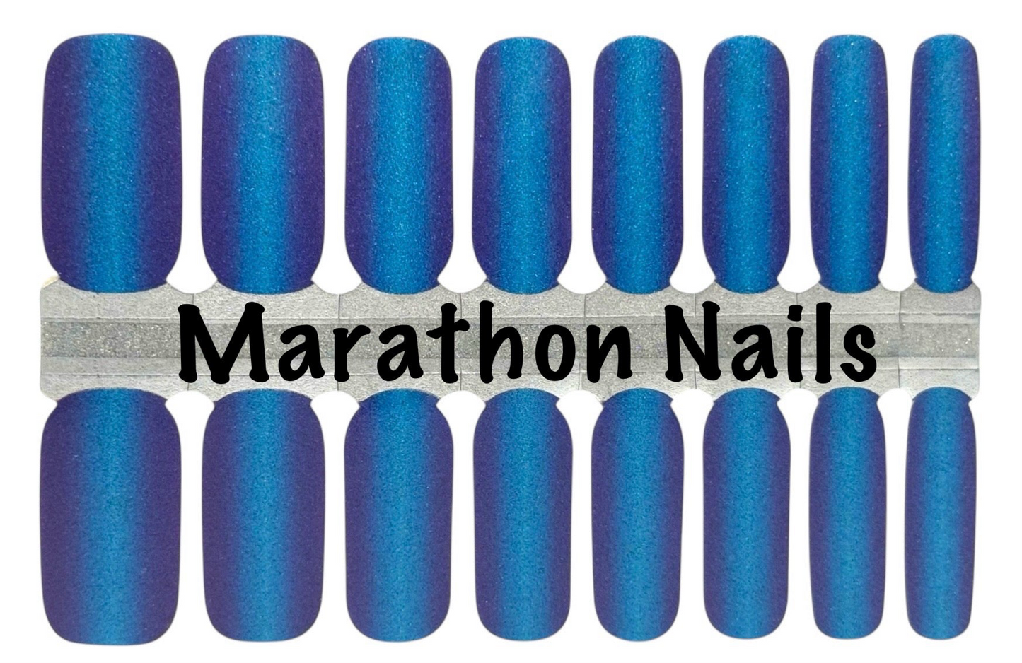 Blueberry Sparkle Nail Wraps