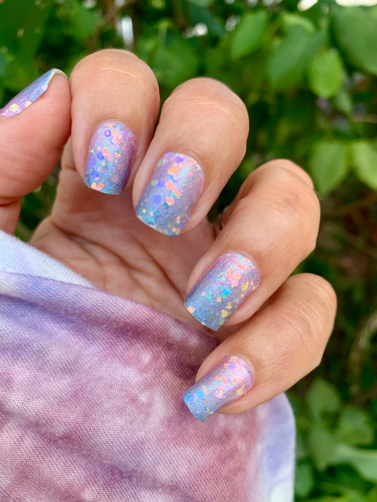 Cotton Candy Sprinkles Nail Wraps