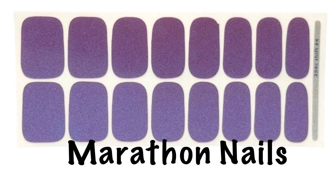 Twilight Mirage - Violet to Blue- Color Shifting AMP Nail Wraps