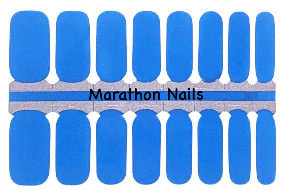 Blue Crush Nail Wraps
