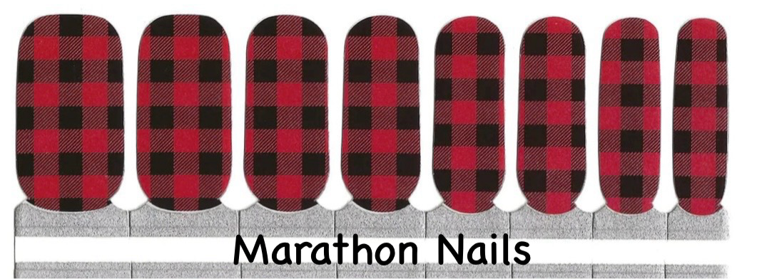 Cozy Flannel Nail Wraps