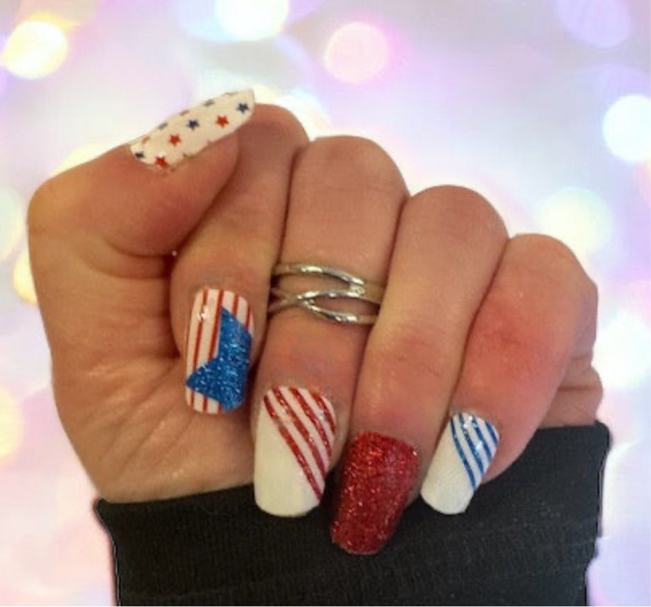 Stars N Stripes Forever Nail Wraps